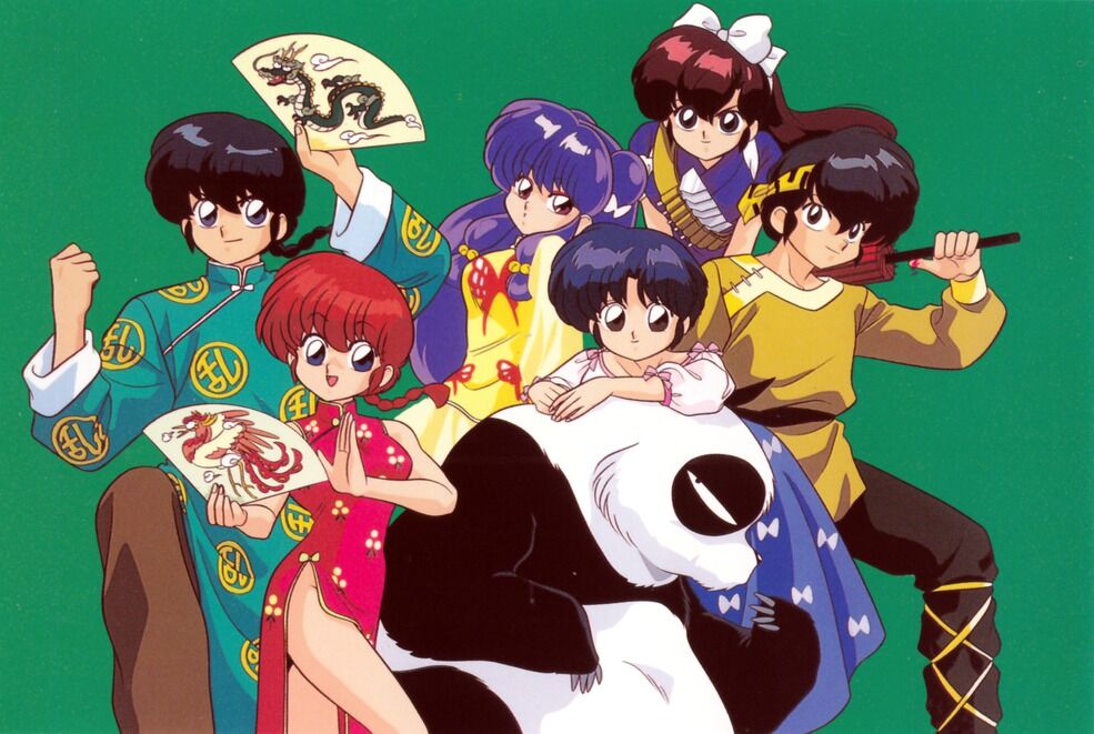 anime about curses Ranma &frac12;