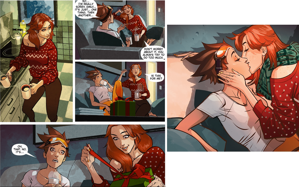 Overwatch has added a brand new Tracer comic and accompanying in