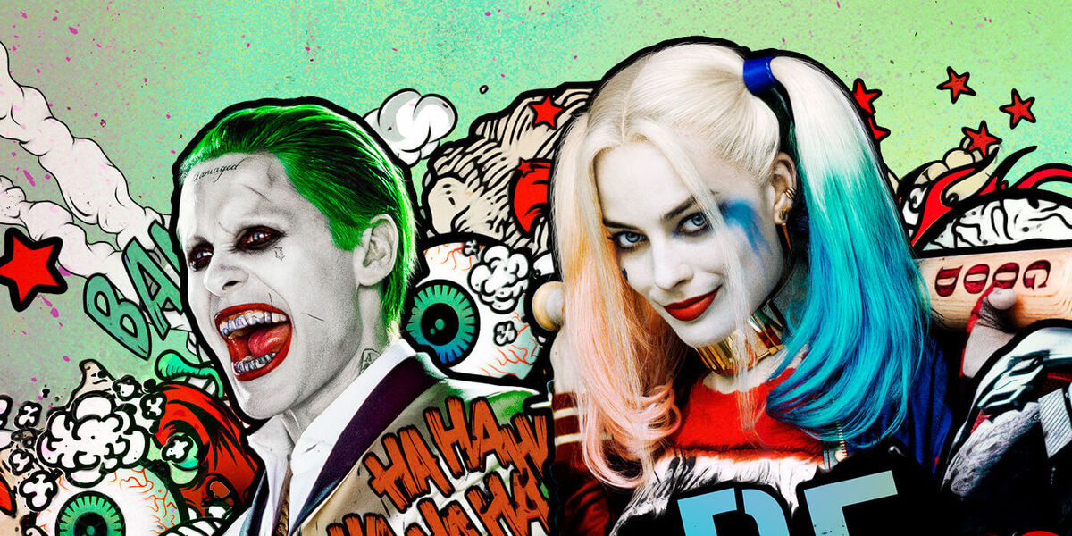 Harley Quinn and the Joker from Suicide Squad