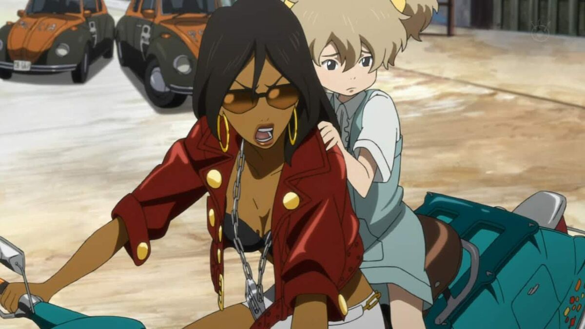 anime without fragile female leads Michiko &amp; Hatchin 