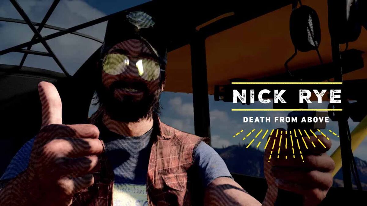 Far Cry 5 companion Nick Rye