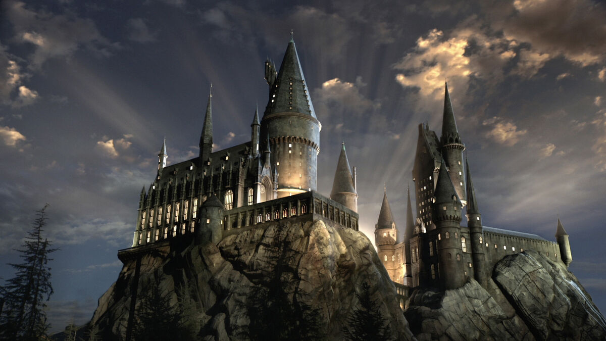 Hogwarts castle.