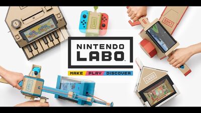 Nintendo Labo Turns Cardboard Into Magic and Kids Into Coders