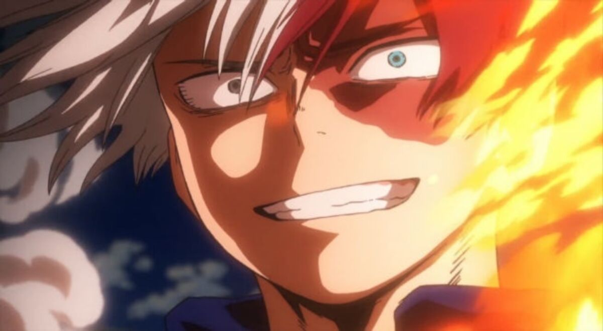 shoto todoroki ice fire my hero academia