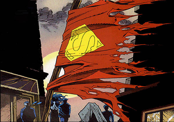 Death of Superman comic