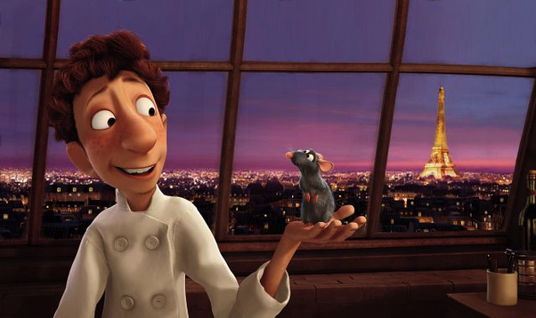 Ratatouille Remy and Alfredo