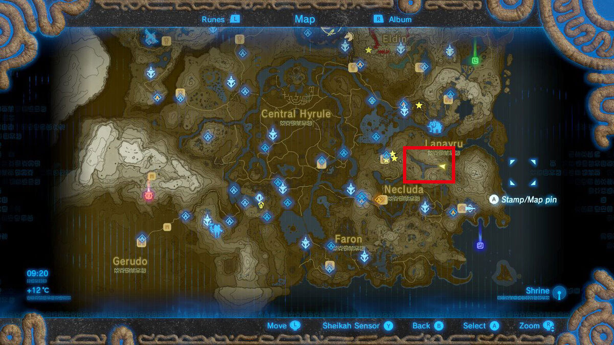 Breath of the Wild Captured Memories Locations