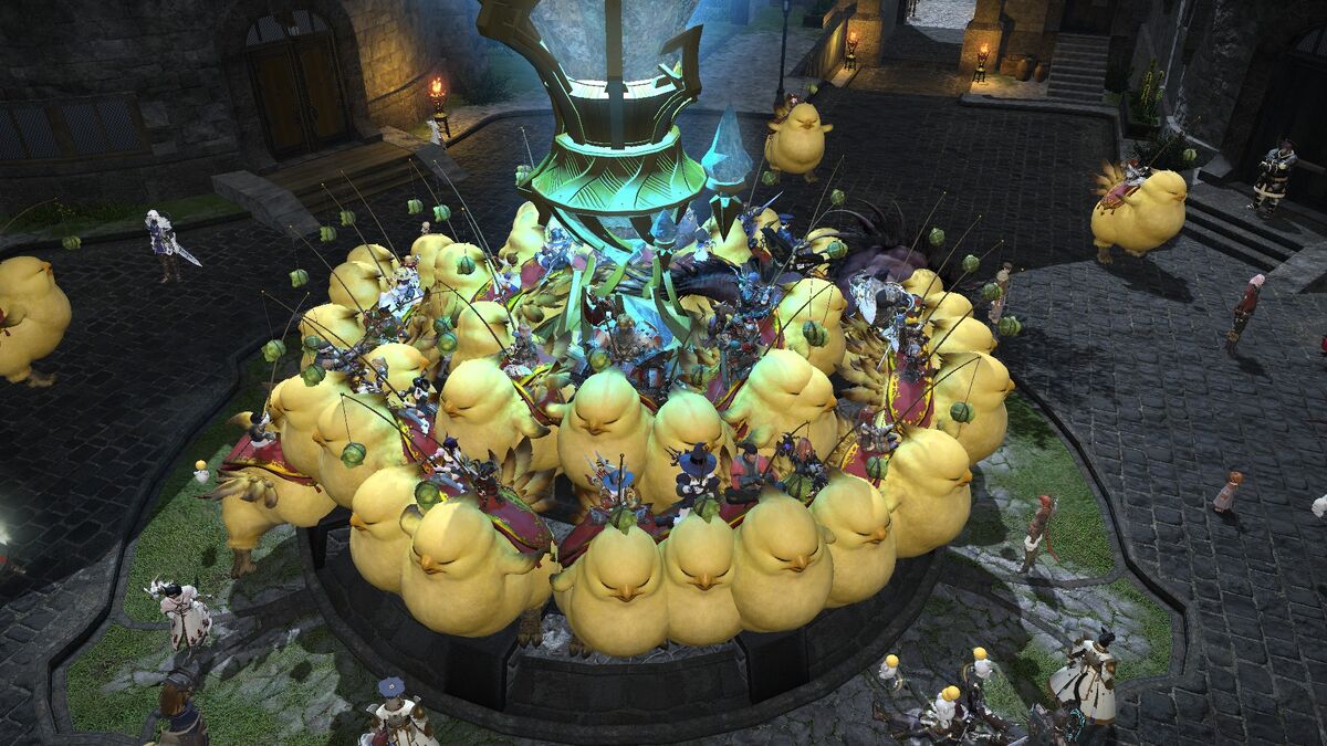 If Fat Chocobo parties are a thing, FFXIV is the MMORPG for you.