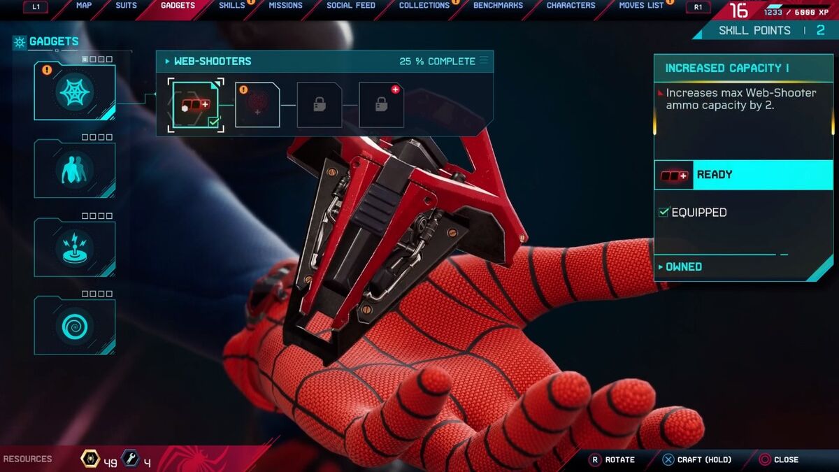 Marvel's Spider-Man: Miles Morales - Gadgets List - SAMURAI GAMERS