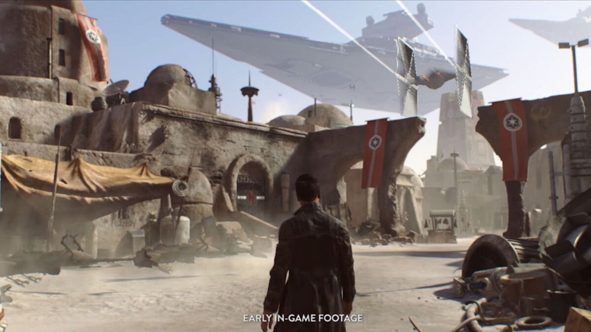 Visceral Star Wars game snippet