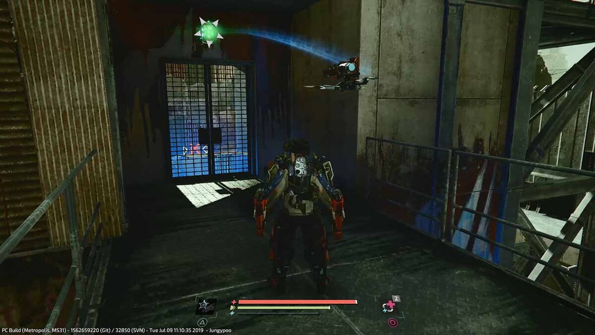 Surge 2 door unlock EMP drone