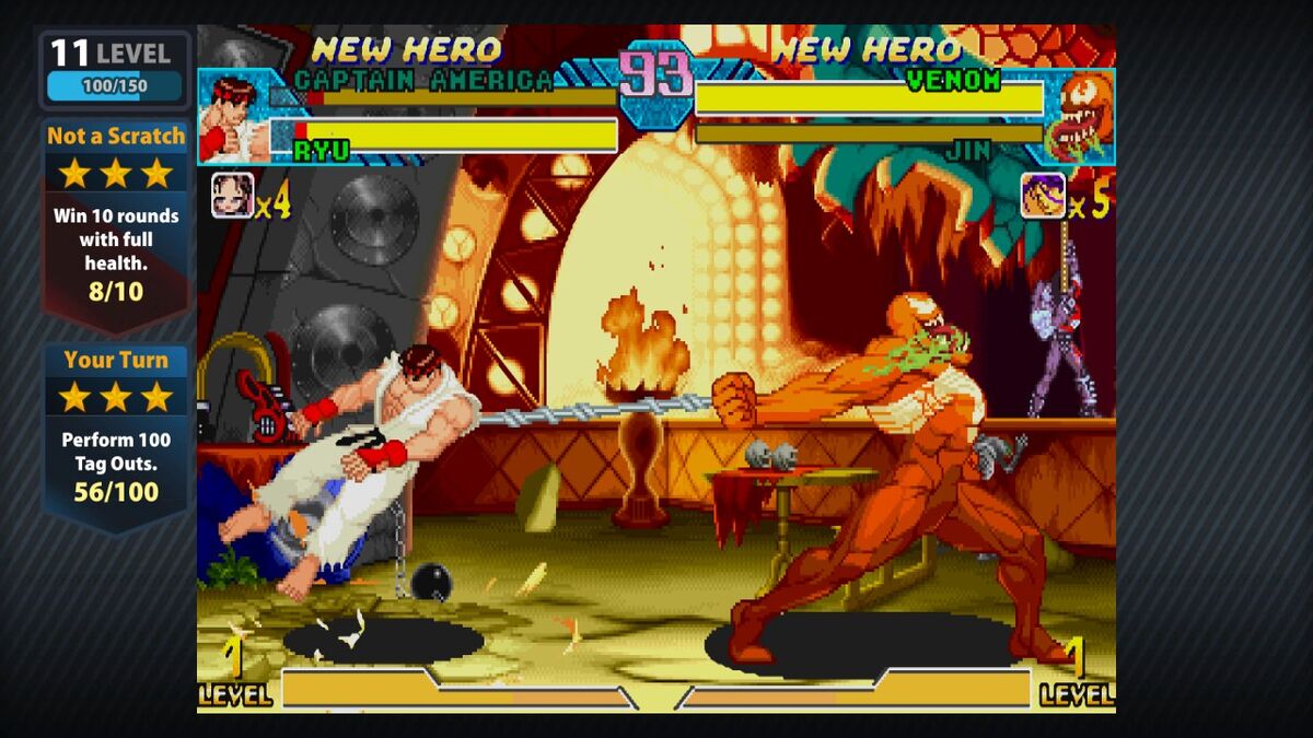 Marvel vs Capcom Superhero Fighting Games