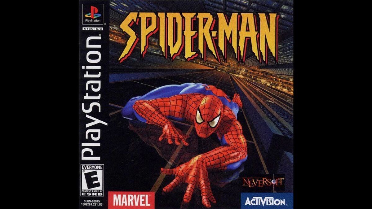 Spider-Man on Playstation box art