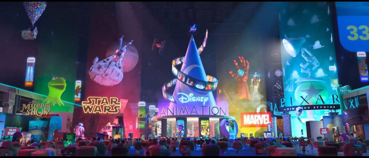 Disney integration in Ralph Breaks the Internet