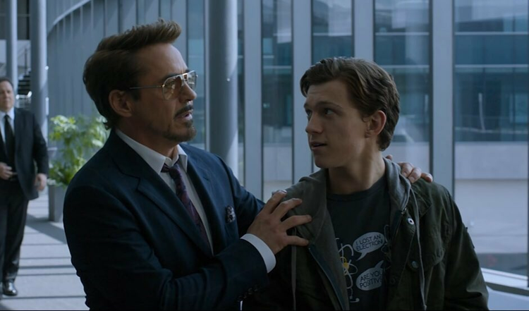 Tony Stark and Peter Parker at Stark Tower in &amp;amp;amp;amp;quot;Spider-Man: Homecoming&amp;amp;amp;amp;quot;