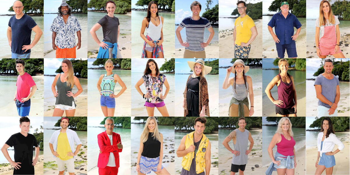 australian survivor full cast