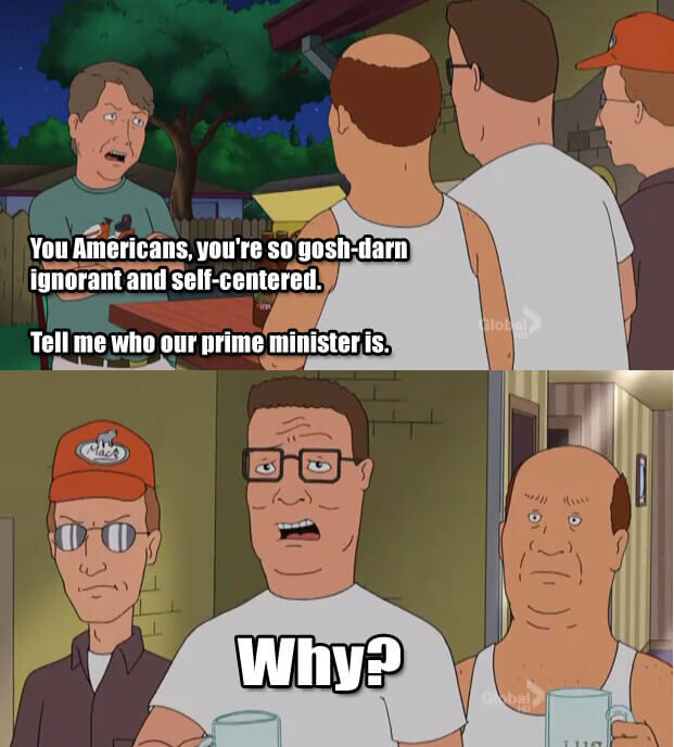 Pop Culture Patriot Hank Hill