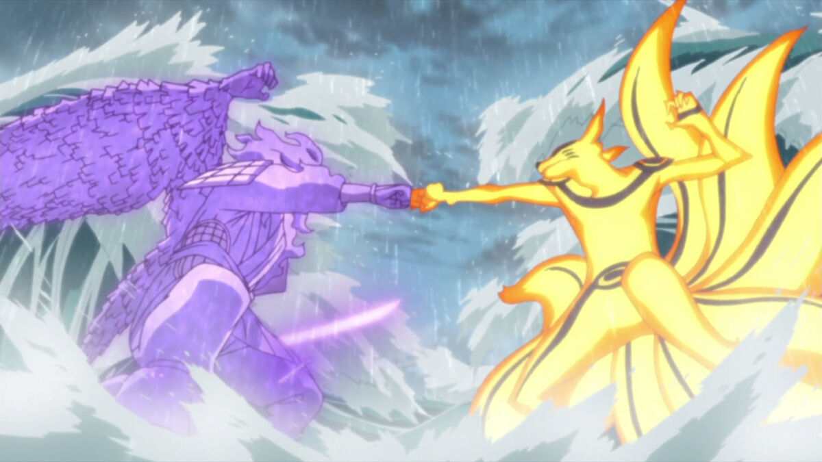 Susanoo vs kurama final battle