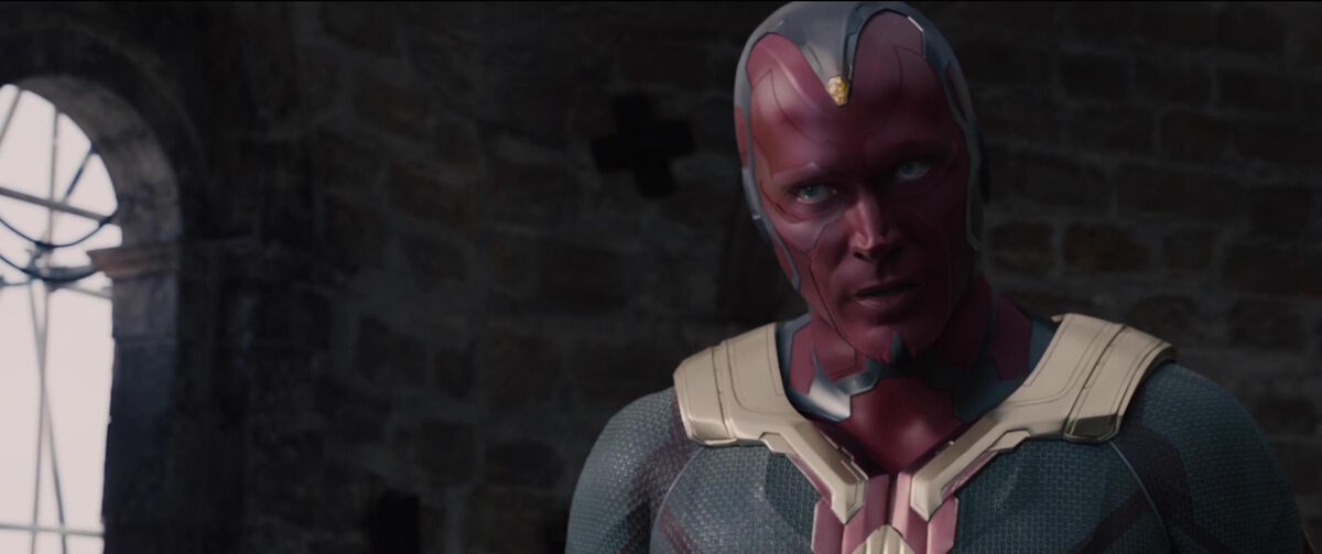 Paul Bettany as Vision.