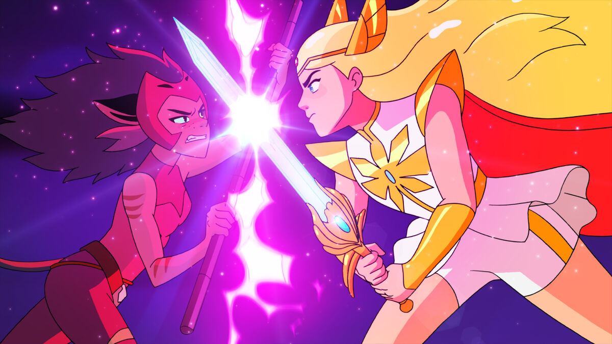 Catra Adora She-Ra and the Princesses of Power