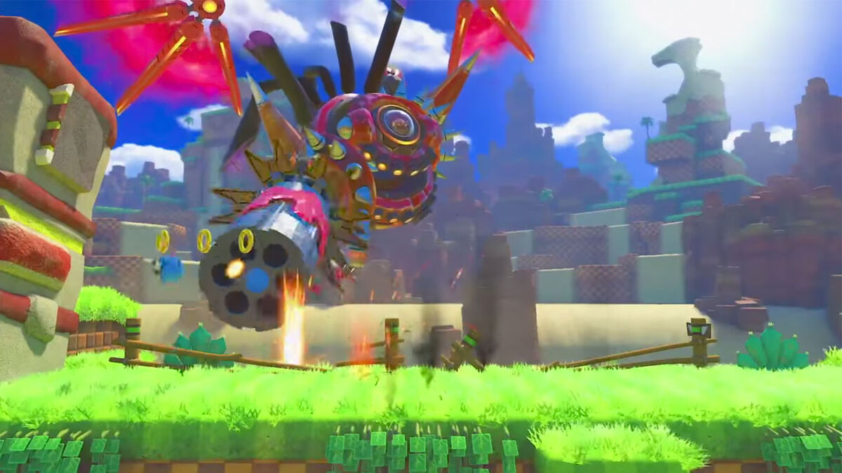 Sonic Forces rings are at the same height as a full jump