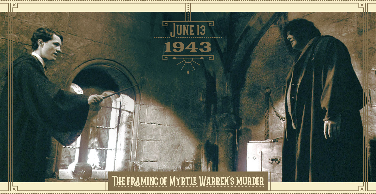 The framing of Myrtle Warren's murder