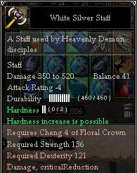 Weapon Hardness
