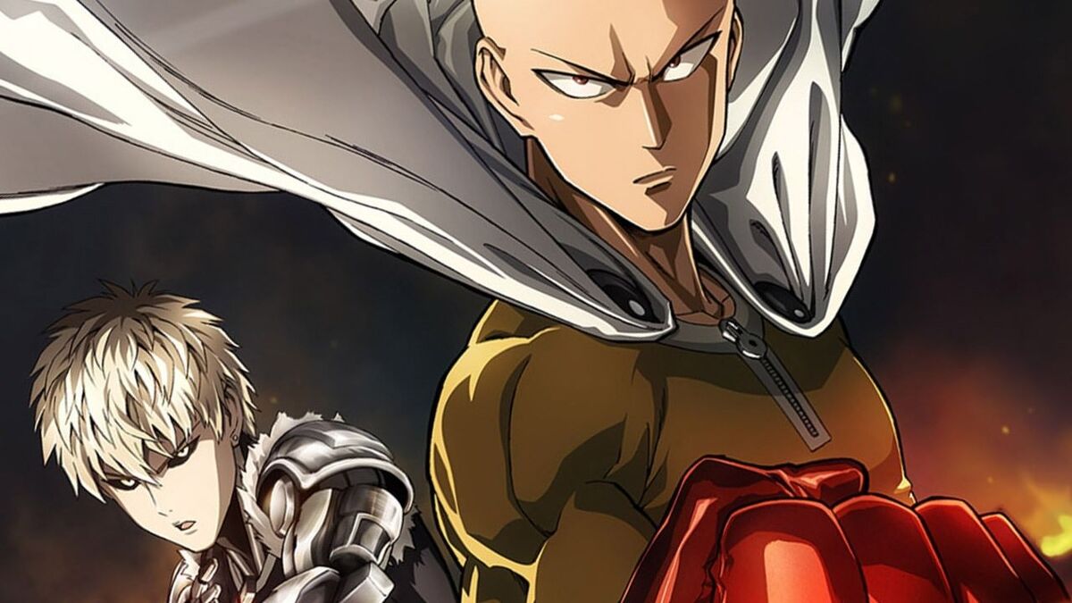 one punch man genos and saitama