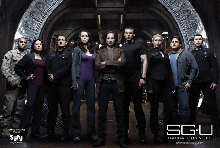 Stargate Universe cast promotional image