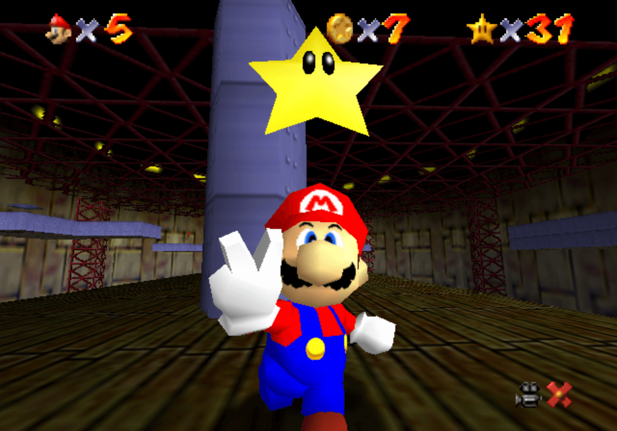 Super Mario 64 Power Star Complete