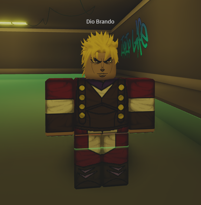 Dio Brando A Bizarre Day Roblox Wiki Fandom - dio brando a bizarre day roblox wiki fandom