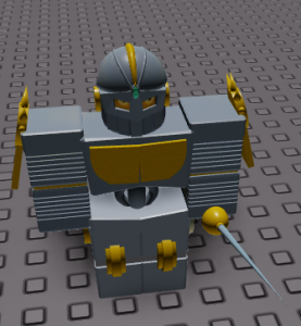 Silver Chariot Roblox Model