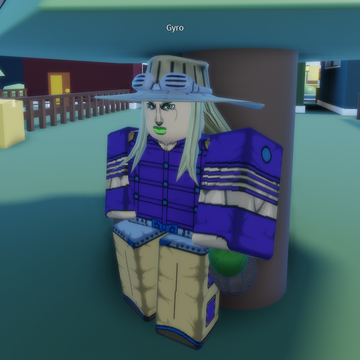 Gyro Zeppeli A Bizarre Day Roblox Wiki Fandom