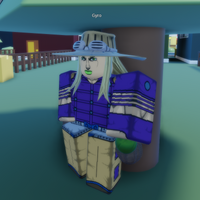 Gyro Zeppeli A Bizarre Day Roblox Wiki Fandom - pizza face roblox wiki