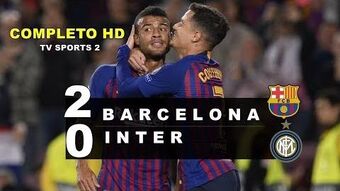 Barcelona 2 X 0 Inter De Milao Wiki A Enciclopedia Do Futebol Fandom