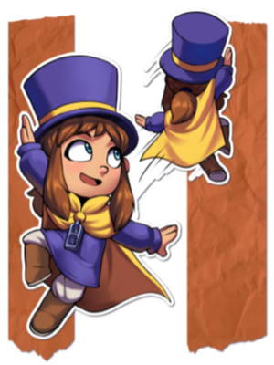 hat girl a hat in time