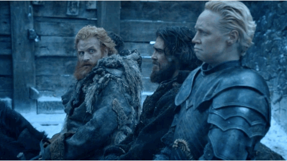 Tormund Giantsbane Brienne of Tarth 'Game of Thrones' Briemund