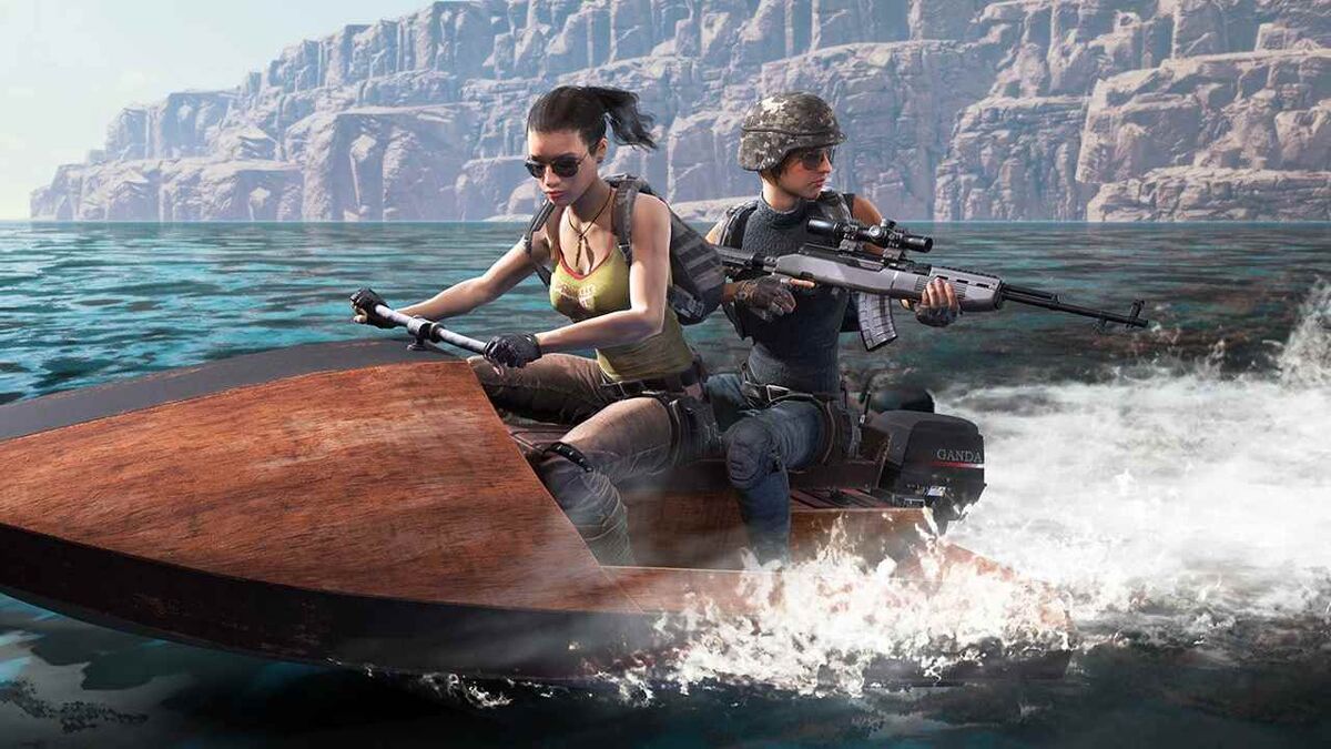 PlayerUnknown's Battlegrounds jetski