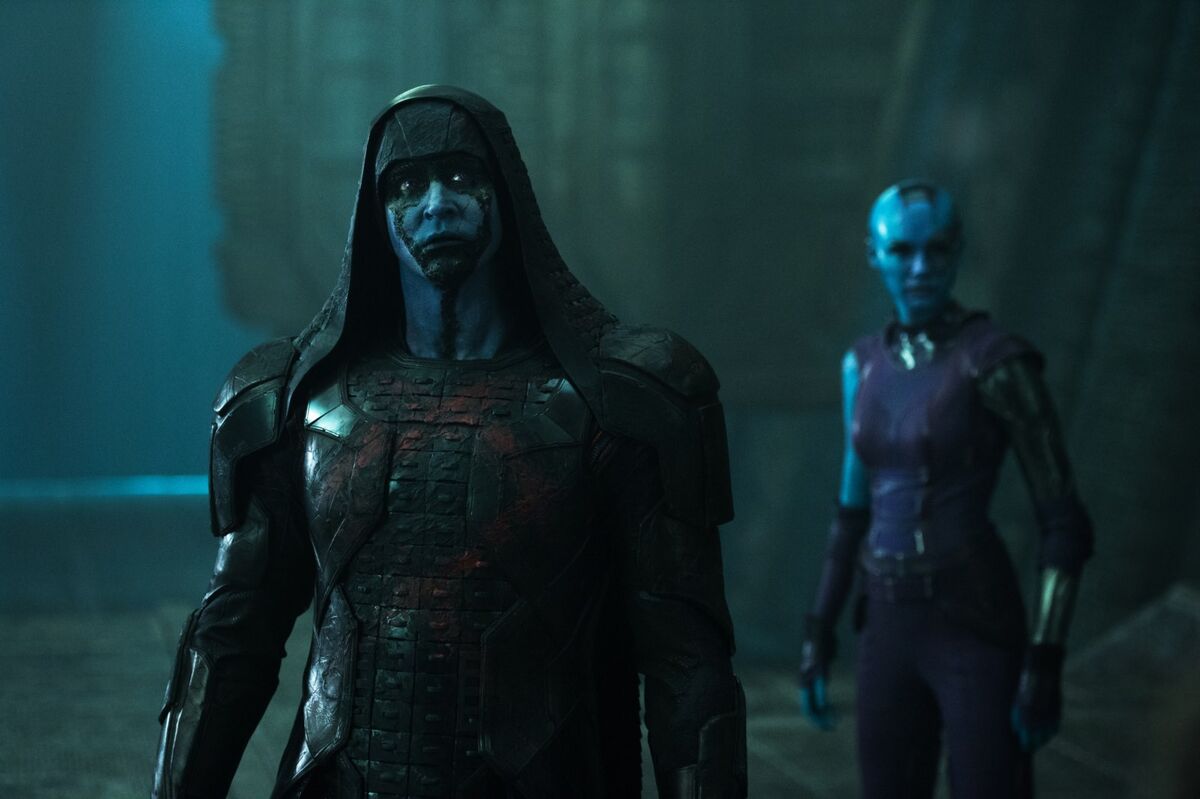 Ronan and Nebula from Guardians of the Galaxy