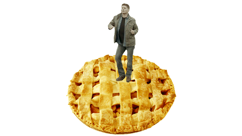 dean pie supernatural food battle