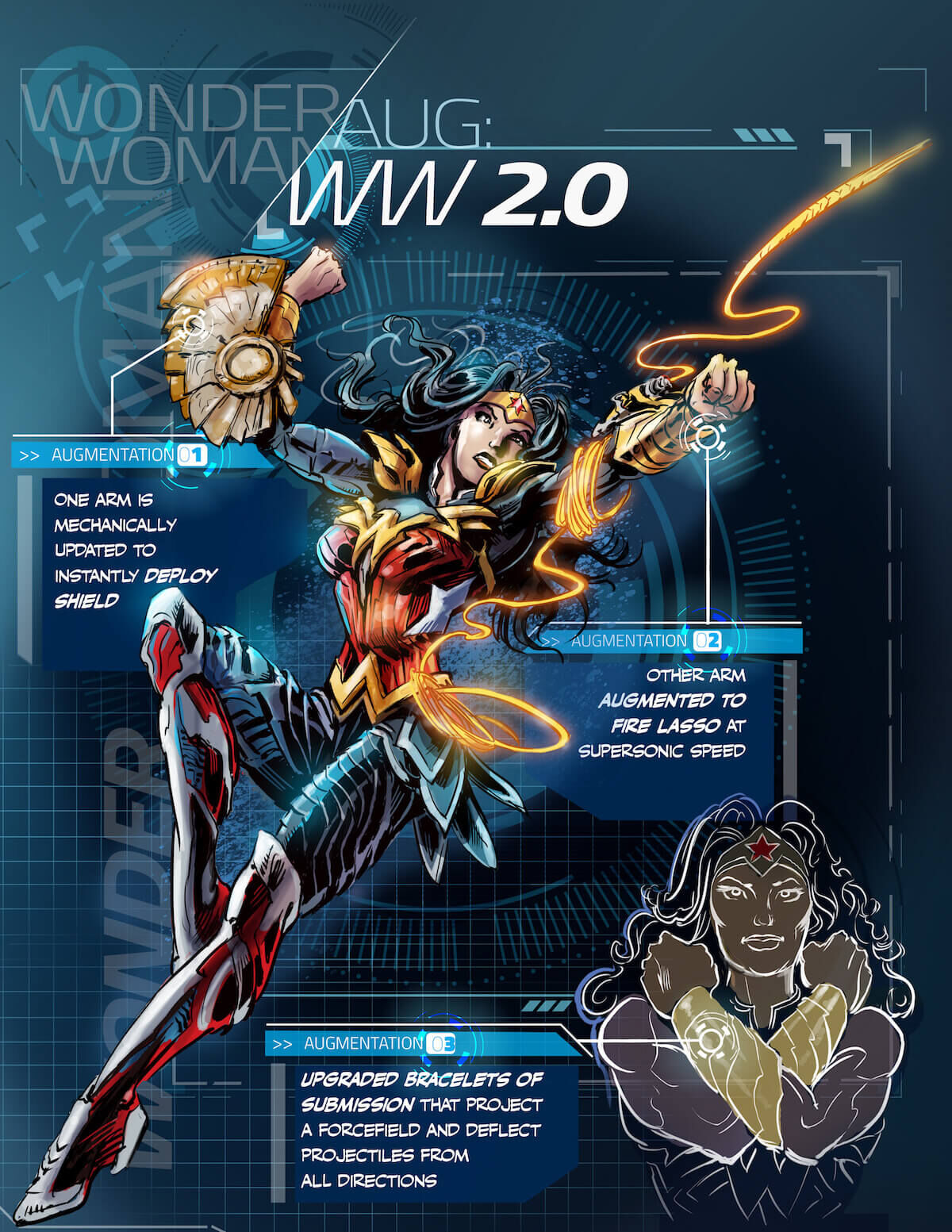 DeusEx Augs WonderWoman