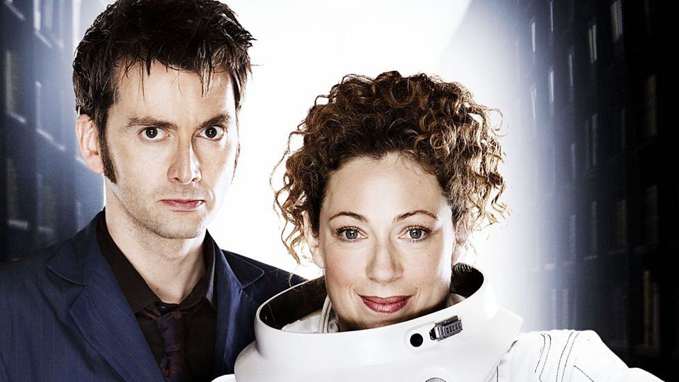 The Tenth Doctor and River Song