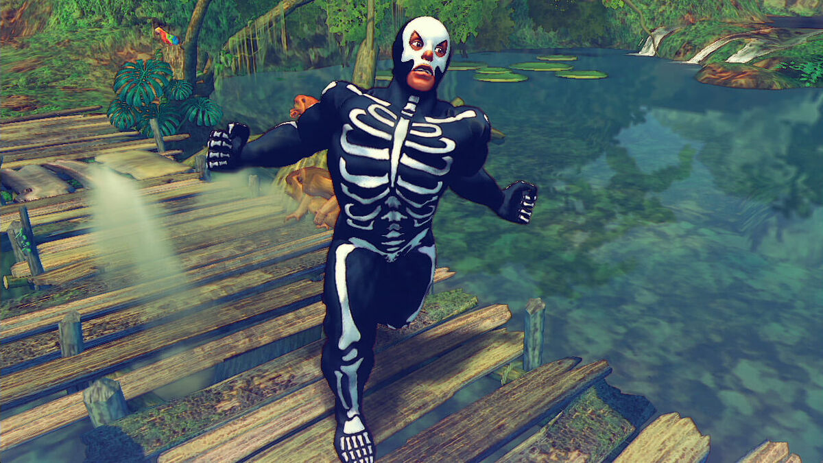 SFIV Skullomania Fuerte Costume