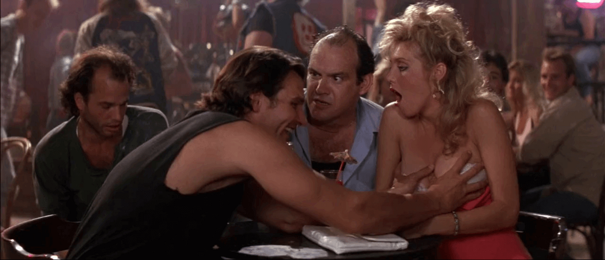 ROAD HOUSE Clip - Dalton & Jimmy Fight (1989) Patrick Swayze 