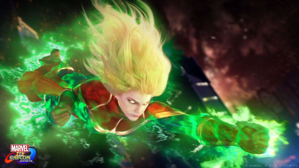 Marvel Vs. Capcom: Infinite Roster Captain Marvel