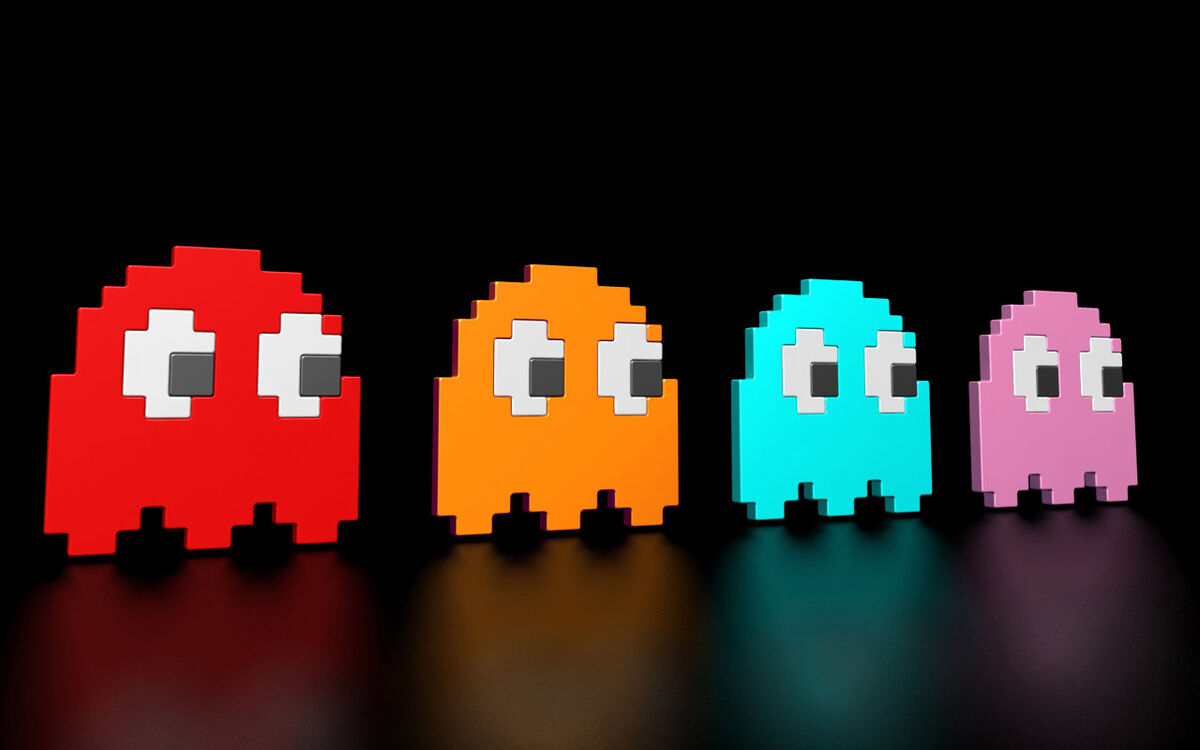 The Ghosts from Pac-Man