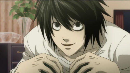 anime death L from Death Note