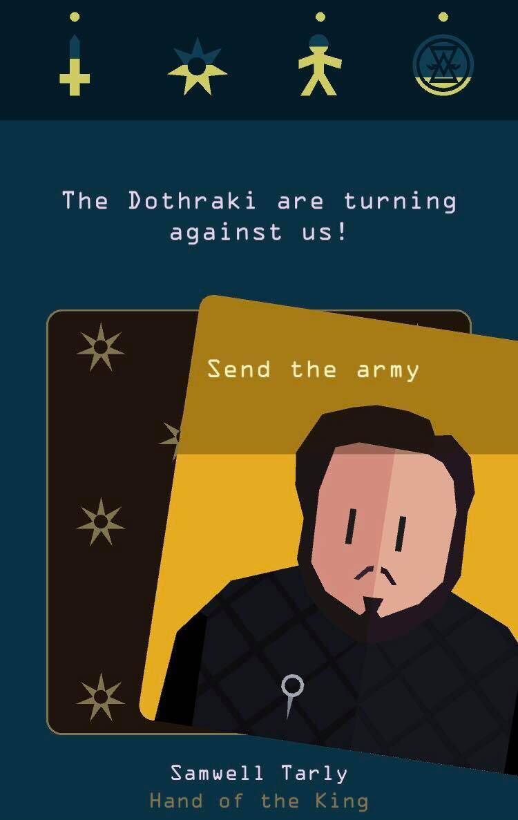 Reigns Game of Thrones Samwell Tarly