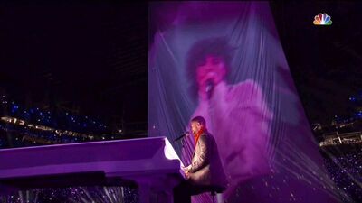 Justin Timberlake Paints the Town Purple In Energetic Super Bowl Halftime Show