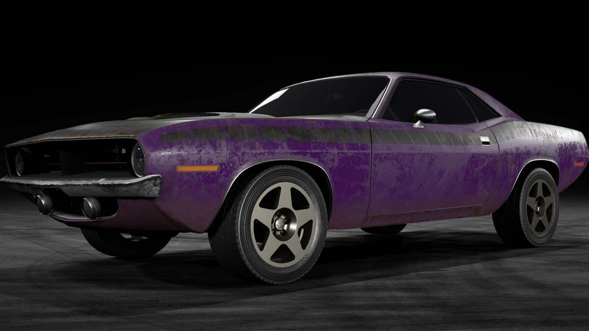 Need for Speed Payback Abandoned Cars Plymouth Barracuda